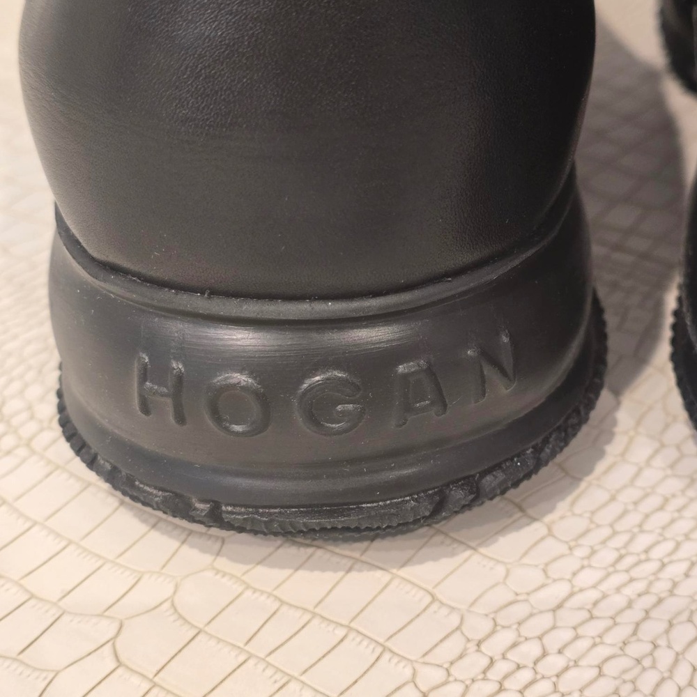 Hogan Leather Lace Shoes Made In Italy - Picture 6 of 15